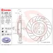 Jeu de 2 disques de frein avant BREMBO 09.A958.21 - Visuel 2