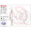 Jeu de 2 disques de frein arrière BREMBO 09.A959.11 - Visuel 2