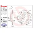 Jeu de 2 disques de frein arrière BREMBO 09.A959.21 - Visuel 2