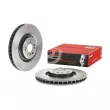 Jeu de 2 disques de frein avant BREMBO 09.A960.11 - Visuel 1