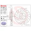Jeu de 2 disques de frein avant BREMBO 09.A960.21 - Visuel 2