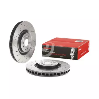 Jeu de 2 disques de frein avant BREMBO 09.A960.21