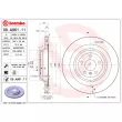 Jeu de 2 disques de frein arrière BREMBO 09.A961.11 - Visuel 2