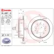 Jeu de 2 disques de frein arrière BREMBO 09.A967.11 - Visuel 2