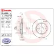 Jeu de 2 disques de frein avant BREMBO 09.A968.11 - Visuel 2