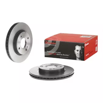 Jeu de 2 disques de frein avant BREMBO 09.A968.21