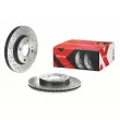 Jeu de 2 disques de frein avant BREMBO 09.A968.2X - Visuel 1