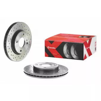 Jeu de 2 disques de frein avant BREMBO
