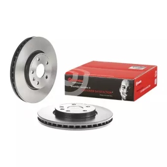 Jeu de 2 disques de frein avant BREMBO 09.A971.11