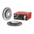 Jeu de 2 disques de frein arrière BREMBO 09.A972.11 - Visuel 1