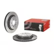 Jeu de 2 disques de frein arrière BREMBO 09.B026.11 - Visuel 1