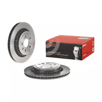 Jeu de 2 disques de frein arrière BREMBO 09.B026.11