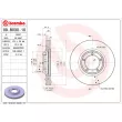 Jeu de 2 disques de frein avant BREMBO 09.B030.10 - Visuel 2
