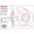 Jeu de 2 disques de frein avant BREMBO 09.B039.11 - Visuel 2