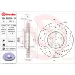 Jeu de 2 disques de frein avant BREMBO 09.B039.1X - Visuel 2
