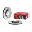 Jeu de 2 disques de frein avant BREMBO 09.B039.1X - Visuel 1