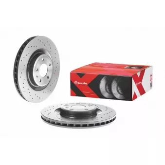 Jeu de 2 disques de frein avant BREMBO 09.B039.1X