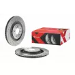 Jeu de 2 disques de frein arrière BREMBO 09.B040.1X - Visuel 1
