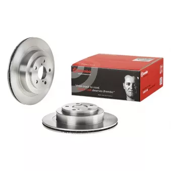 Jeu de 2 disques de frein arrière BREMBO 09.B041.10