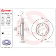 Jeu de 2 disques de frein avant BREMBO 09.B063.10 - Visuel 2