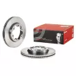 Jeu de 2 disques de frein avant BREMBO 09.B063.10 - Visuel 1