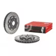 Jeu de 2 disques de frein avant BREMBO 09.B085.13 - Visuel 1