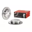 Jeu de 2 disques de frein arrière BREMBO 09.B265.10 - Visuel 1
