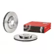 Jeu de 2 disques de frein avant BREMBO 09.B269.10 - Visuel 1
