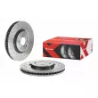 Jeu de 2 disques de frein avant BREMBO 09.B269.1X - Visuel 1