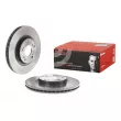 Jeu de 2 disques de frein avant BREMBO 09.B270.11 - Visuel 1