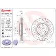 Jeu de 2 disques de frein avant BREMBO 09.B270.1X - Visuel 2