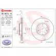 Jeu de 2 disques de frein avant BREMBO 09.B272.10 - Visuel 2