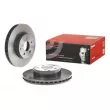 Jeu de 2 disques de frein avant BREMBO 09.B280.41 - Visuel 1