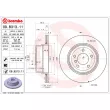 Jeu de 2 disques de frein arrière BREMBO 09.B313.11 - Visuel 2