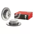 Jeu de 2 disques de frein arrière BREMBO 09.B313.11 - Visuel 1