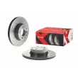 Jeu de 2 disques de frein avant BREMBO 09.B337.2X - Visuel 1