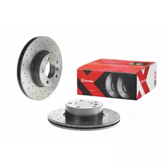 Jeu de 2 disques de frein avant BREMBO 09.B337.2X