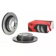Jeu de 2 disques de frein arrière BREMBO 09.B338.1X - Visuel 1