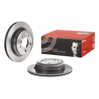 Jeu de 2 disques de frein arrière BREMBO 09.B338.21
