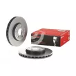 Jeu de 2 disques de frein avant BREMBO 09.B344.41 - Visuel 1