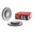 Jeu de 2 disques de frein avant BREMBO 09.B344.4X - Visuel 1