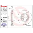 Jeu de 2 disques de frein avant BREMBO 09.B352.11 - Visuel 2
