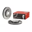 Jeu de 2 disques de frein avant BREMBO 09.B355.11 - Visuel 1
