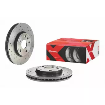 Jeu de 2 disques de frein avant BREMBO 09.B355.1X