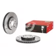 Jeu de 2 disques de frein avant BREMBO 09.B355.75 - Visuel 1