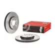 Jeu de 2 disques de frein avant BREMBO 09.B356.11 - Visuel 1