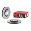 Jeu de 2 disques de frein avant BREMBO 09.B356.1X - Visuel 1