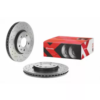 Jeu de 2 disques de frein avant BREMBO 09.B356.1X