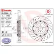 Jeu de 2 disques de frein avant BREMBO 09.B386.13 - Visuel 2