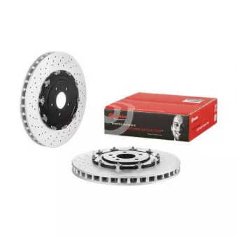 Jeu de 2 disques de frein avant BREMBO 09.B386.13